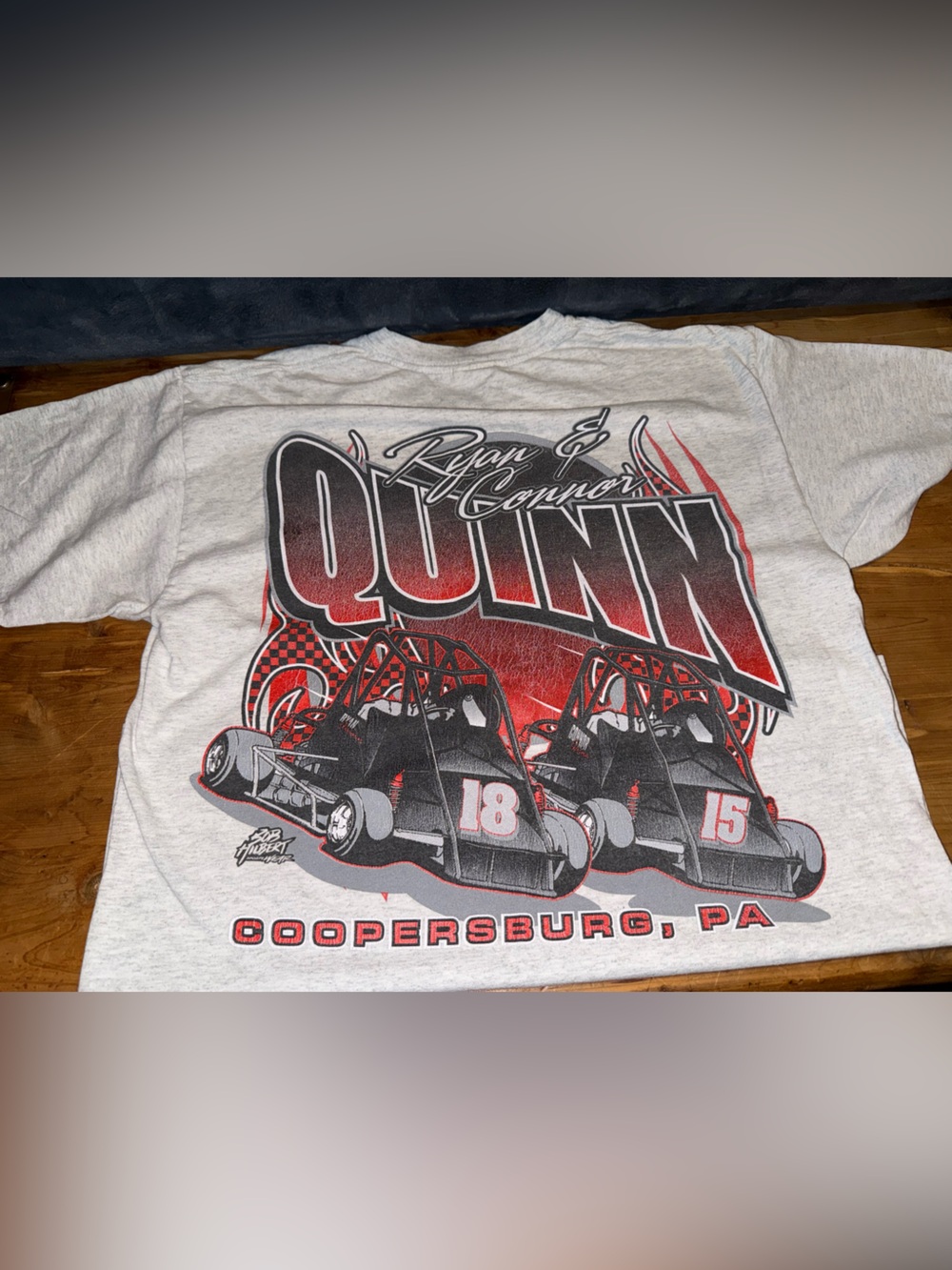 Quinn racing shirt
